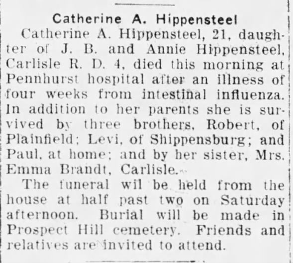 Clipping from The Sentinel